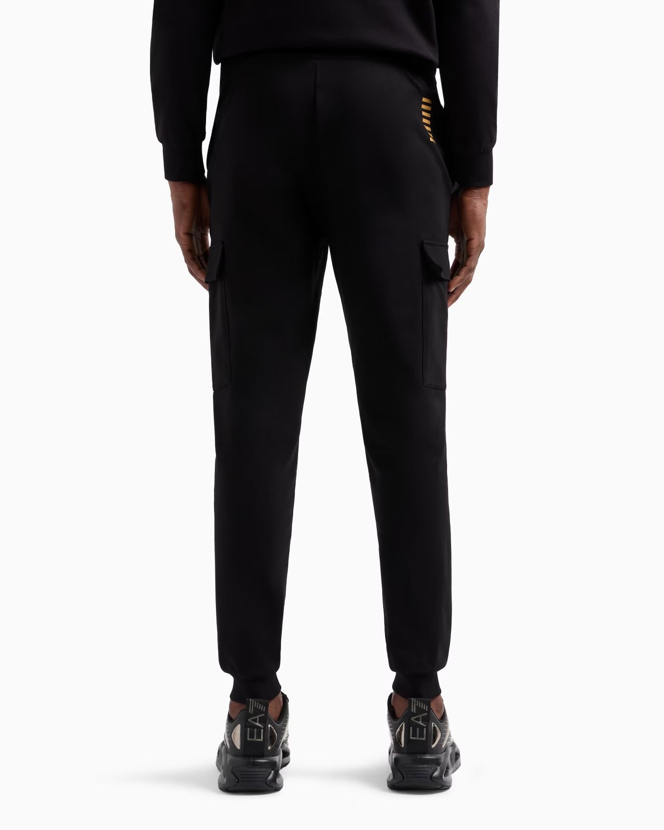 PANTALONI CARGO IN COTONE EA7