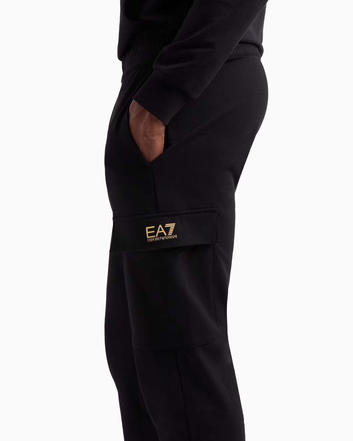 PANTALONI CARGO IN COTONE EA7