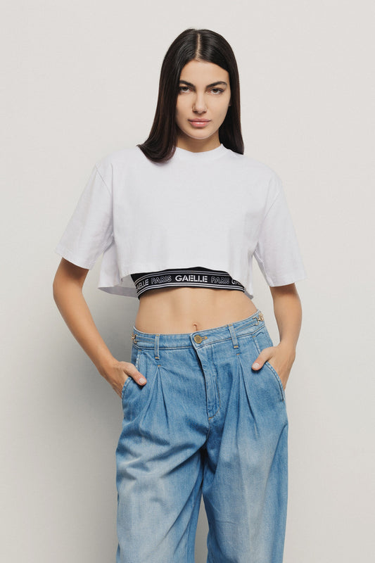 T-SHIRT CON TOP GAËLLE